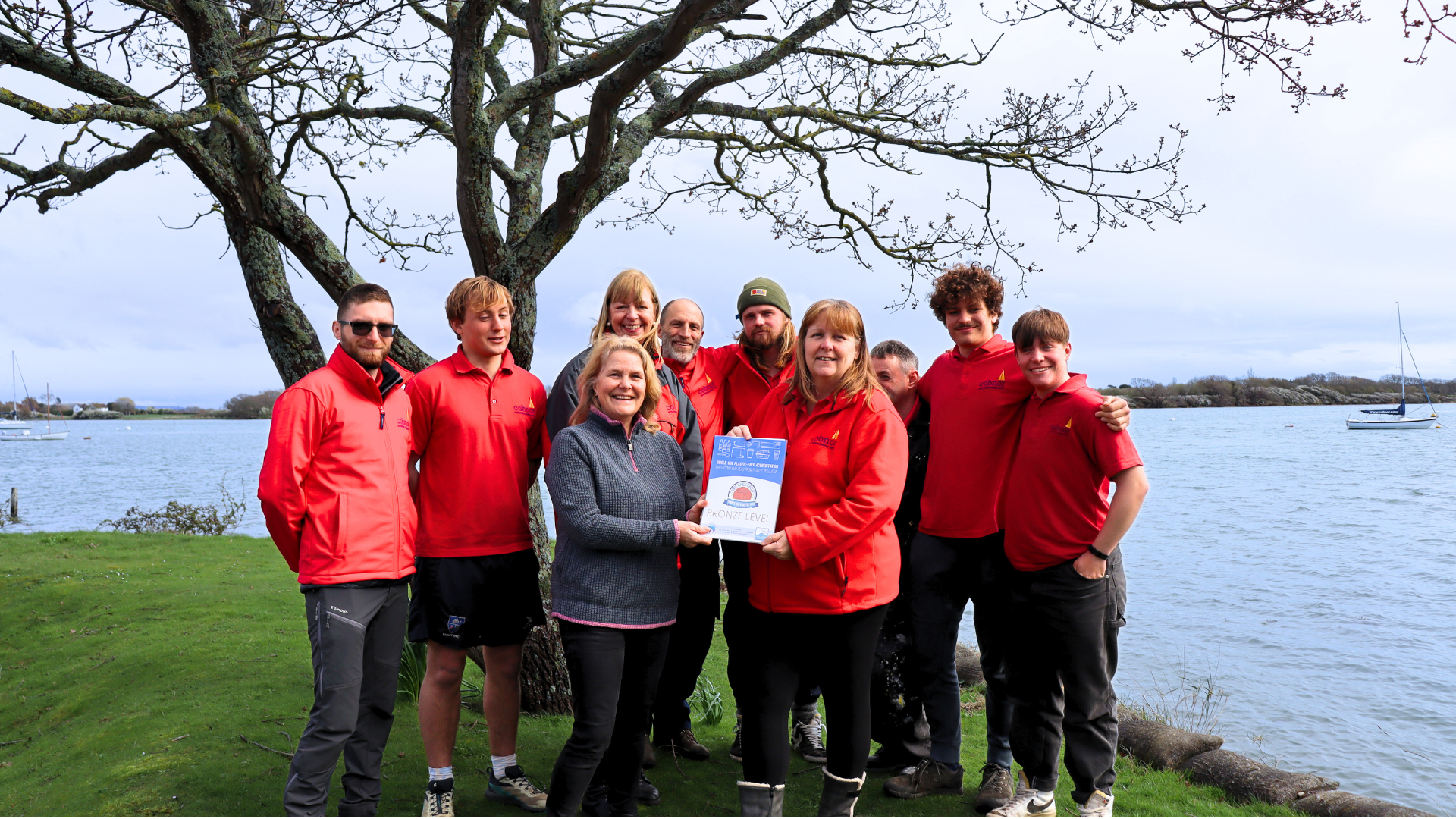 Cobnor Activities Centre Trust team receives Bronze Award