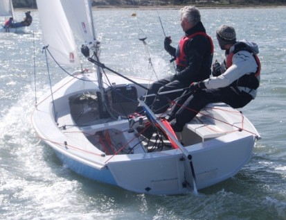 Sailing for families - Wayfarer sailing across Chichester Harbour